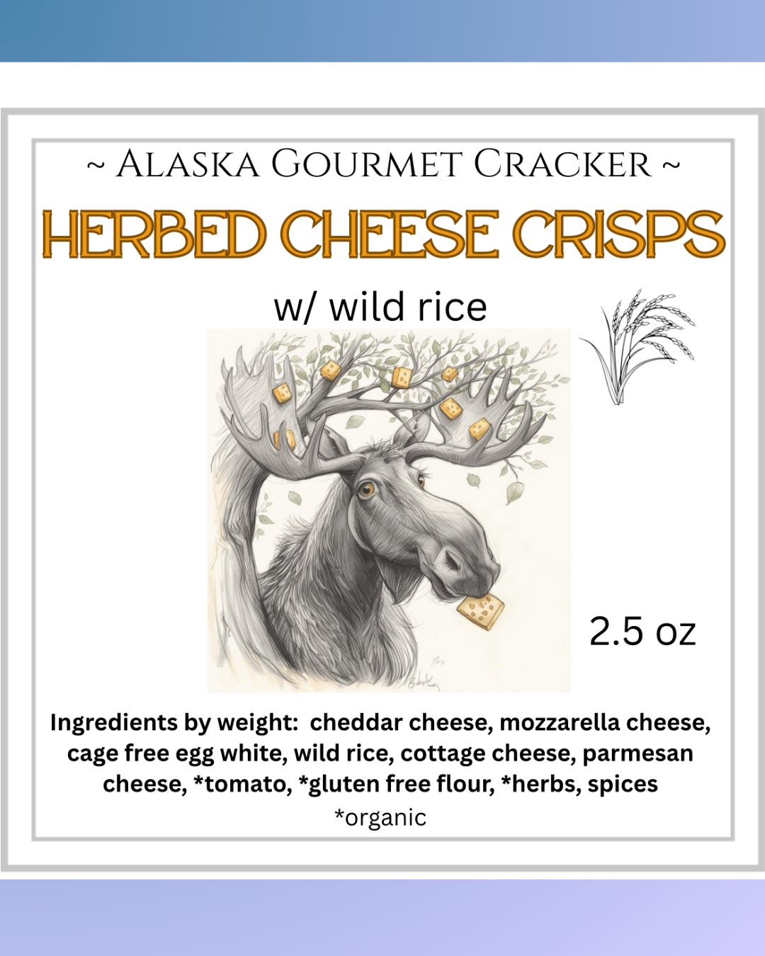 Gourmet Crackers - Freeze Dried