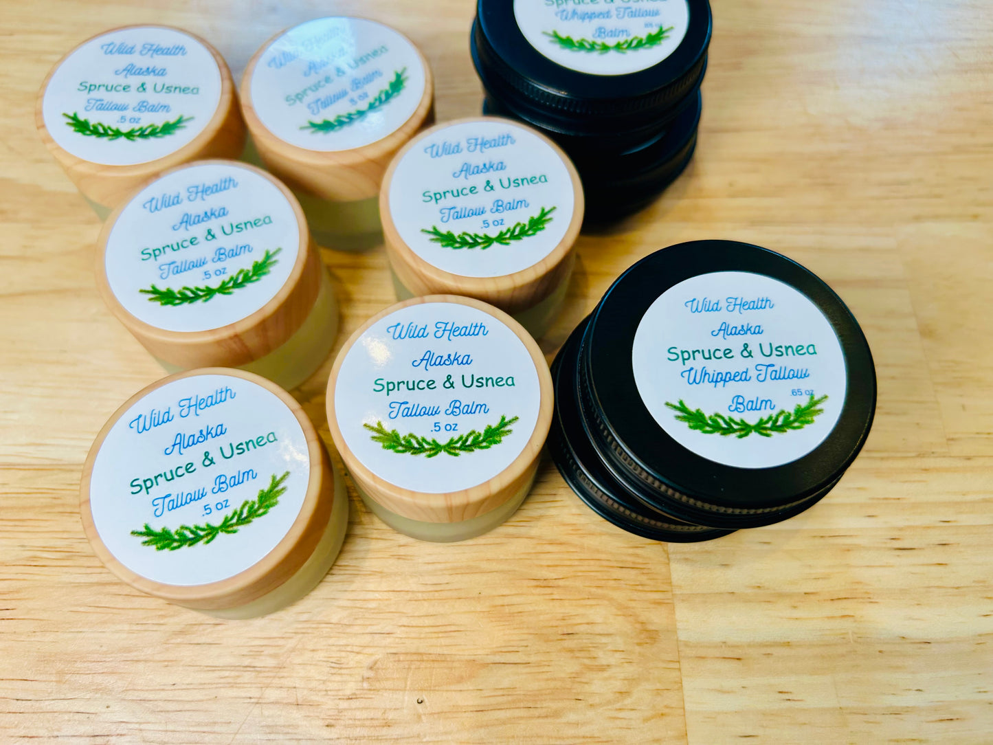 Spruce tip and Usnea Salve